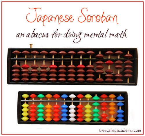 A Japanese Soroban - an abacus for doing mental math.