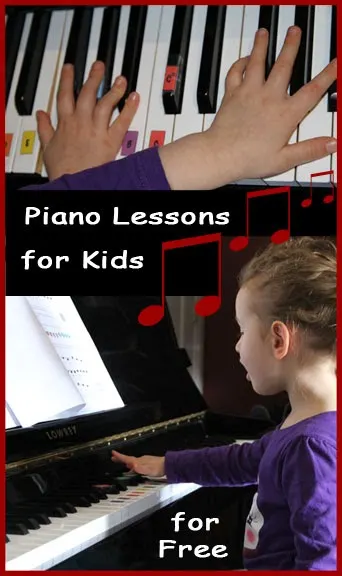 free online piano lessons for kids - an excellent tool for homeschooling music