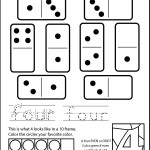 Grade K / 1 free math printable learning number bonds of 4, writing the number 4, 4 in a 10 frame, and is 4 even or odd.