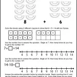 Free math printables for Kindergarten and Grade 1. Addition by grouping into tens; using ten frames; addition and subtraction with number lines and subtracting by counting on our hands.