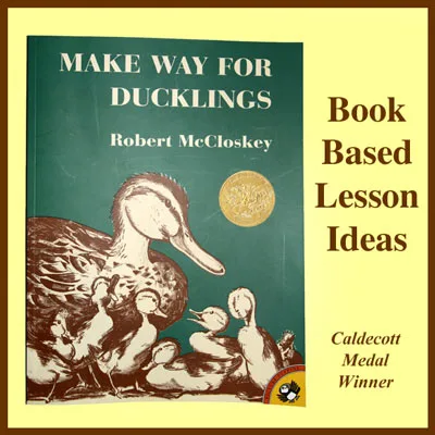 Book based lesson ideas based on the Caldecott Medal winning book 