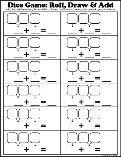 Roll and Add, DICE ADDITION