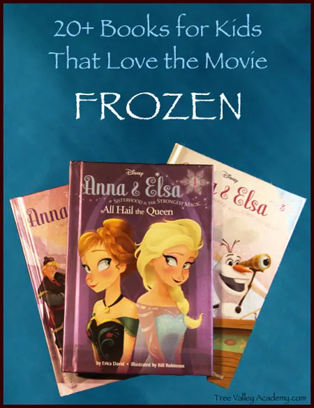 Over 20 Frozen Kids Books