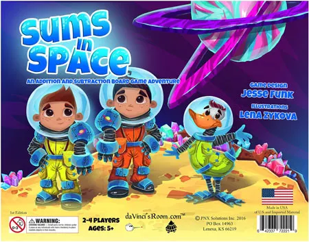 Sums In Space - An Addition & Subtraction Game.