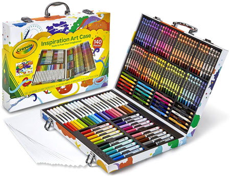 Great gift idea for kids who love art: Crayola Art Case.