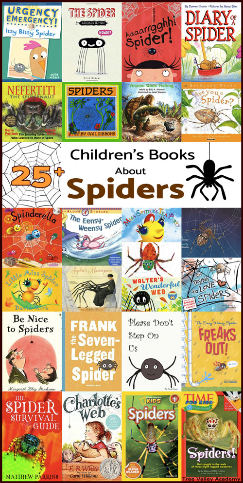 29 of our Favorite Spider Books for Kids - Tree Valley Academy 29 of our Favorite Spider Books for Kids - Tree Valley Academy