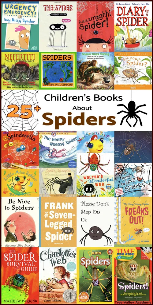 29 of our Favorite Spider Books for Kids - Tree Valley Academy