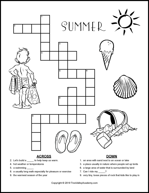 Featured image of post Crossword Puzzles Free Printable With Answers / No registration needed to make free, professional looking crossword puzzles!