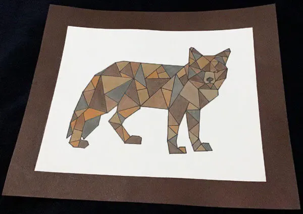 geometric animals designs