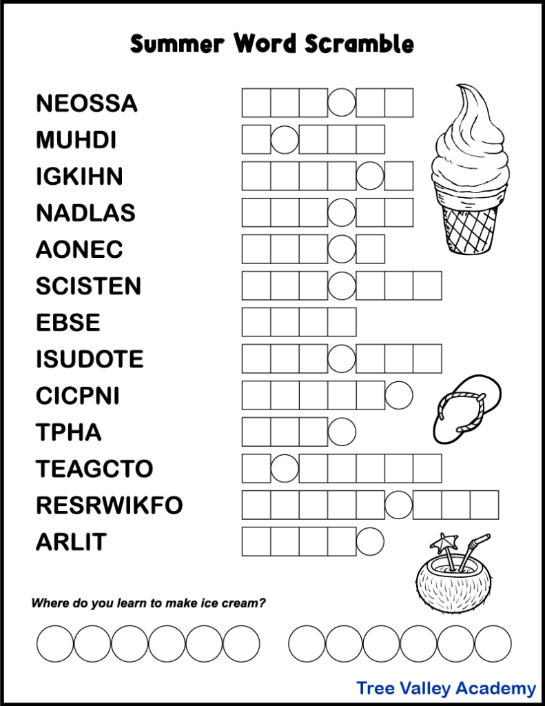 printable-summer-word-scrambles-for-kids-tree-valley-academy