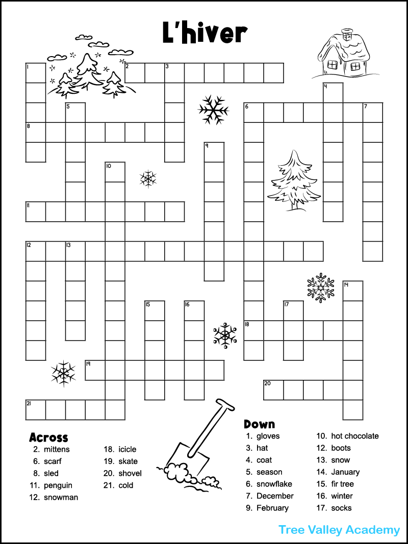 Alphabet Crossword Puzzles - Page 23