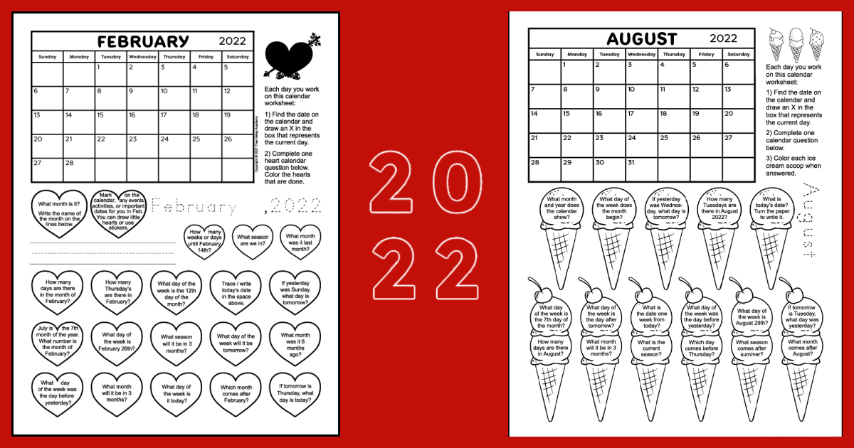Grade 3 Calendar Worksheet Reading A Calendar K5 Learning Reading A