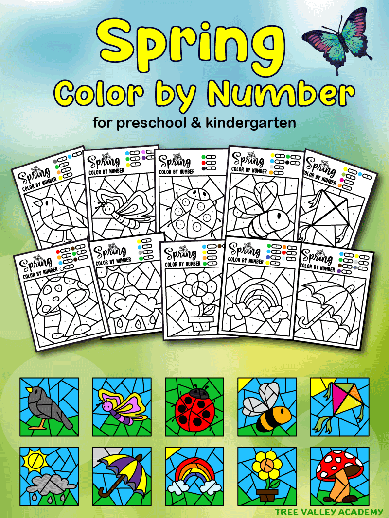 Free Printable Math Coloring by Number - Bird