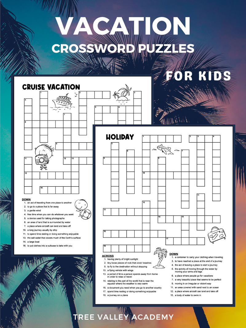 Silent Letters Crossword Puzzle for Kids - Tree Valley Academy