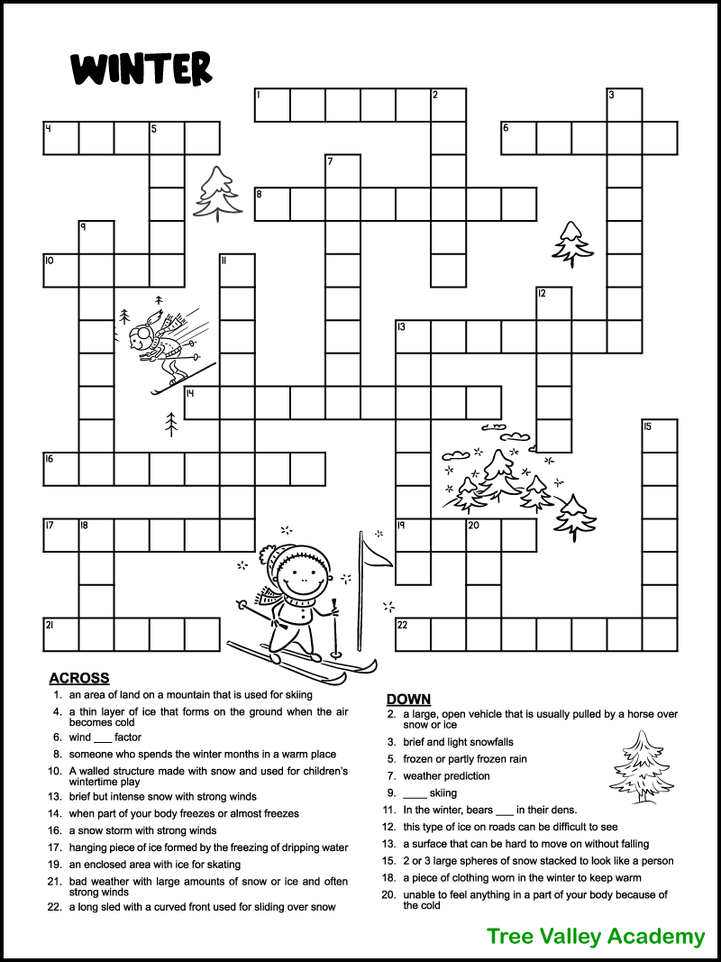 printable-winter-crossword-puzzles-for-kids-tree-valley-academy