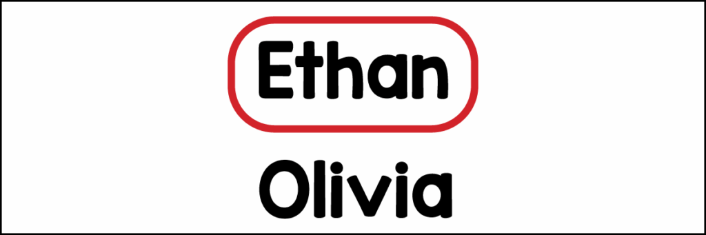 Answer key showing Ethan as the correct answer for the rounding word problem