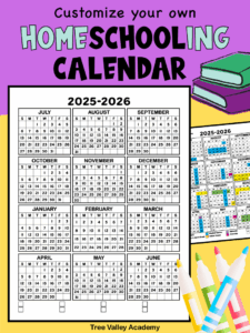 Printable Calendars & Calendar Worksheets - Tree Valley Academy
