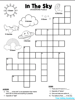 150+ Word Puzzles For Kids - Tree Valley Academy