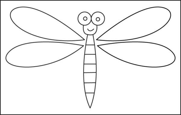 How to Draw a Dragonfly - Tree Valley Academy